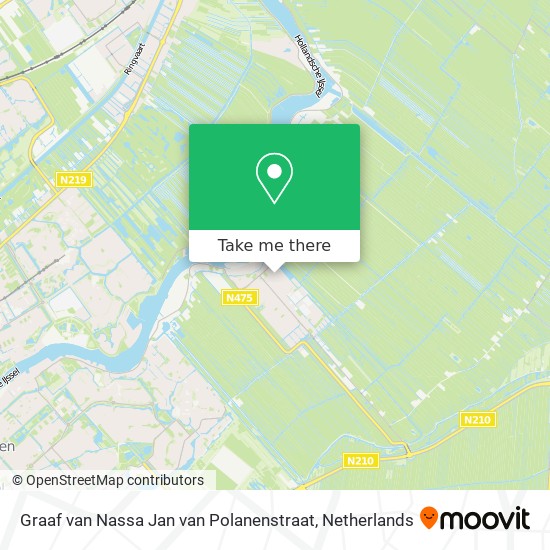 Graaf van Nassa Jan van Polanenstraat map