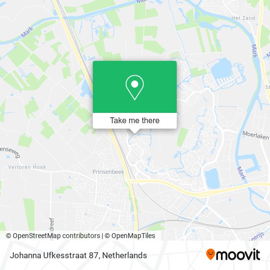 Johanna Ufkesstraat 87 map