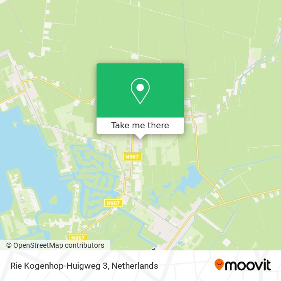 Rie Kogenhop-Huigweg 3 map