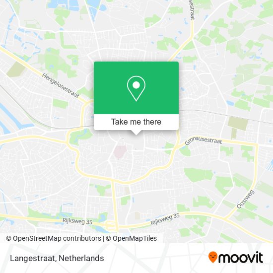 Langestraat map