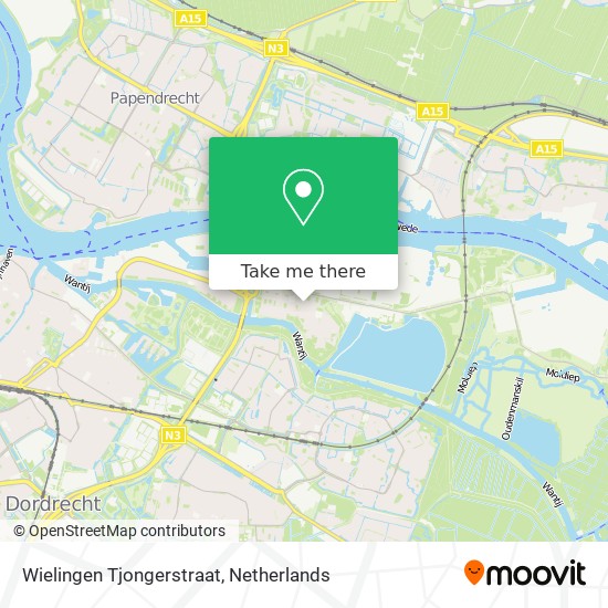Wielingen Tjongerstraat map