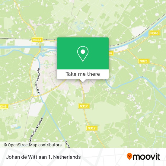 Johan de Wittlaan 1 map