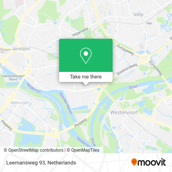 Leemansweg 93 map