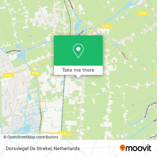 Dorsvlegel De Strekel map