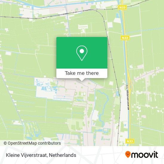 Kleine Vijverstraat map