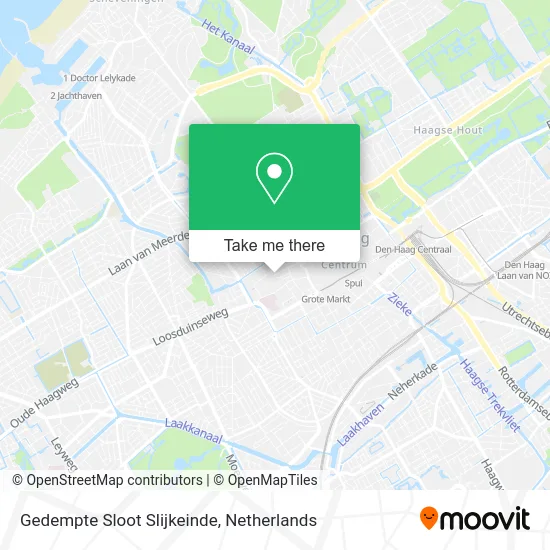 Gedempte Sloot Slijkeinde map