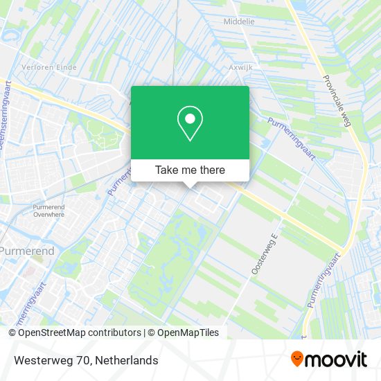Westerweg 70 map