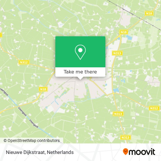 Nieuwe Dijkstraat map