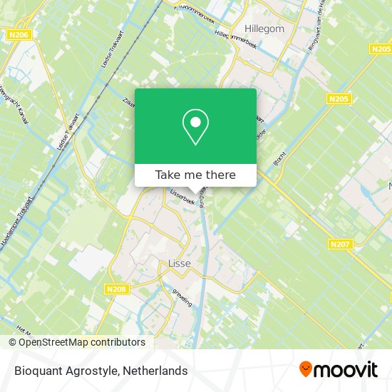 Bioquant Agrostyle map