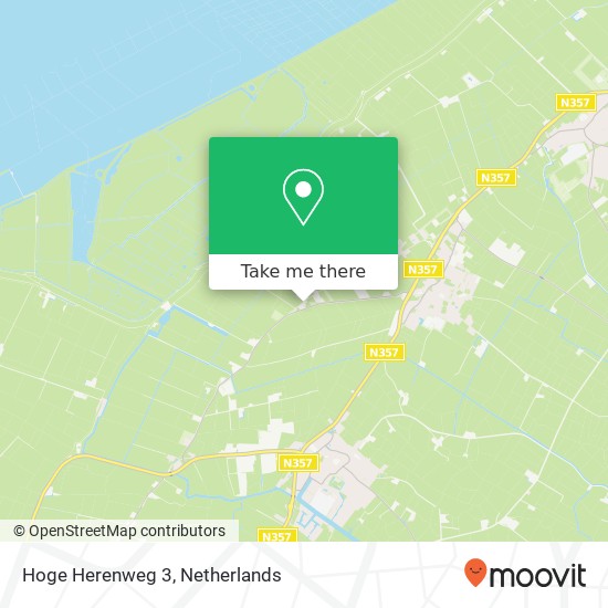 Hoge Herenweg 3, 9073 TT Marrum Karte