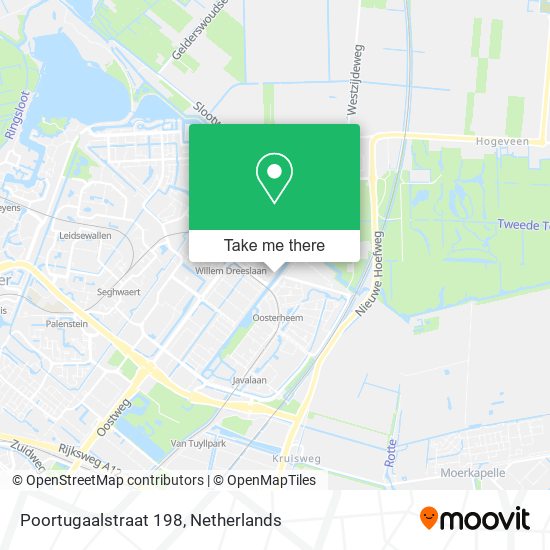 Poortugaalstraat 198 map