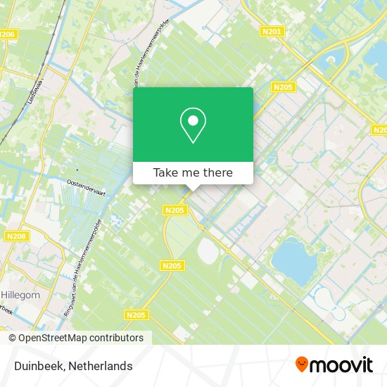 Duinbeek map