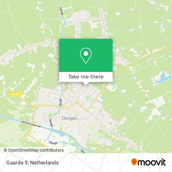 Gaarde 9 map