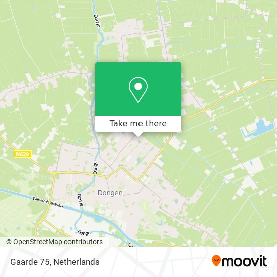 Gaarde 75 map