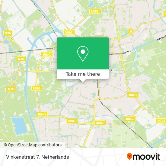 Vinkenstraat 7 map