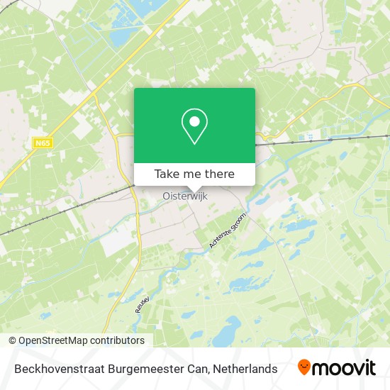 Beckhovenstraat Burgemeester Can map