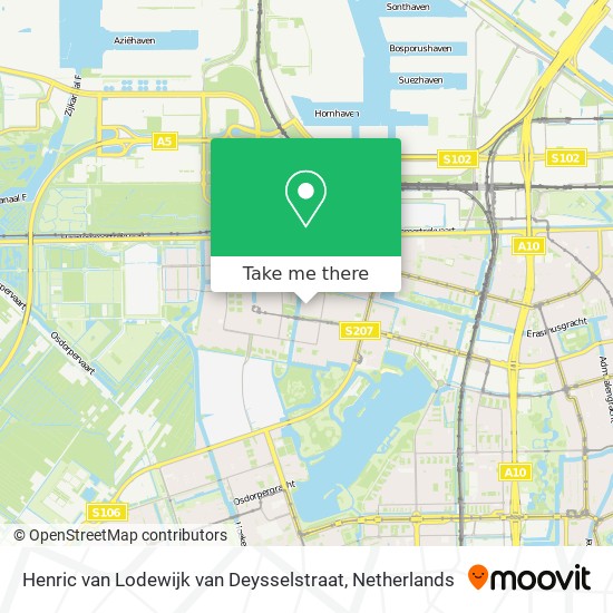 Henric van Lodewijk van Deysselstraat map