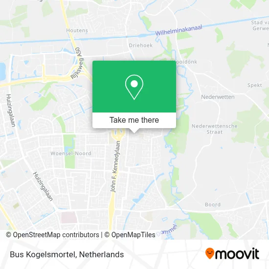 Bus Kogelsmortel map