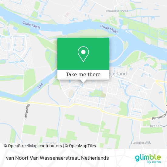 van Noort Van Wassenaerstraat map