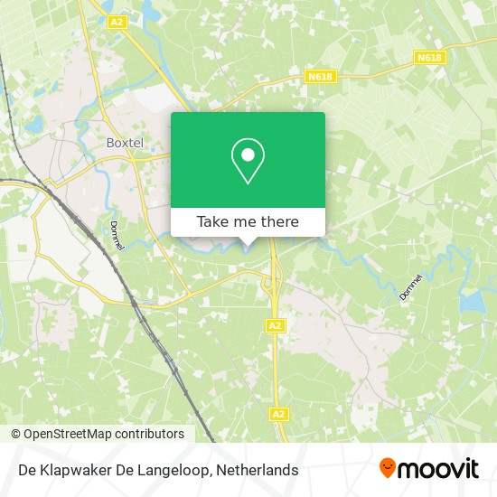 De Klapwaker De Langeloop map