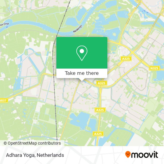Adhara Yoga map