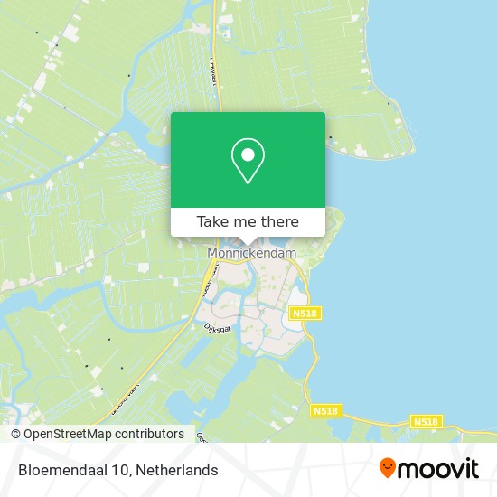 Bloemendaal 10 map