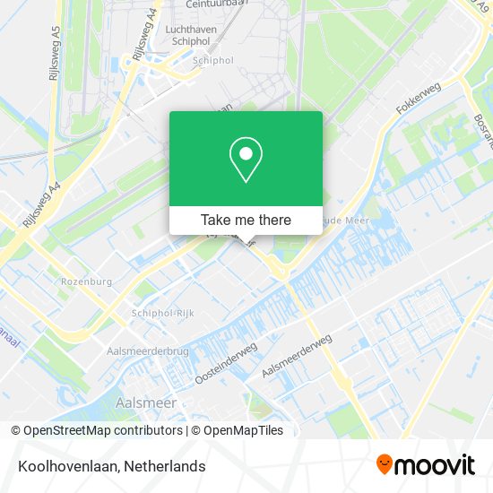 Koolhovenlaan map