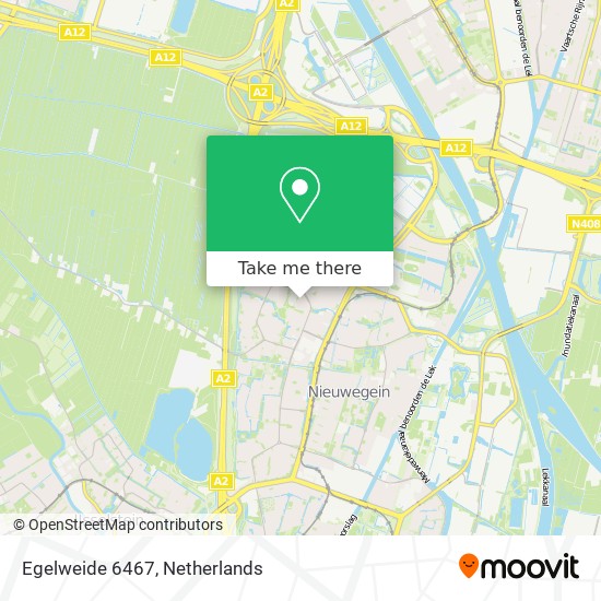 Egelweide 6467 map