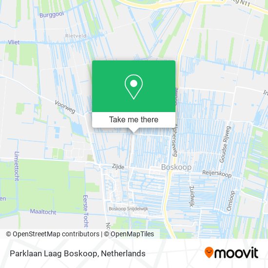 Parklaan Laag Boskoop map