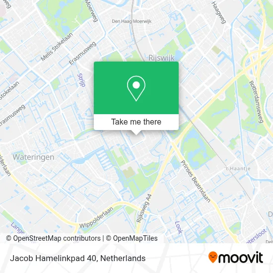 Jacob Hamelinkpad 40 map