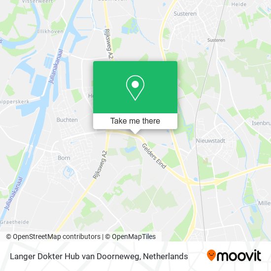 Langer Dokter Hub van Doorneweg map