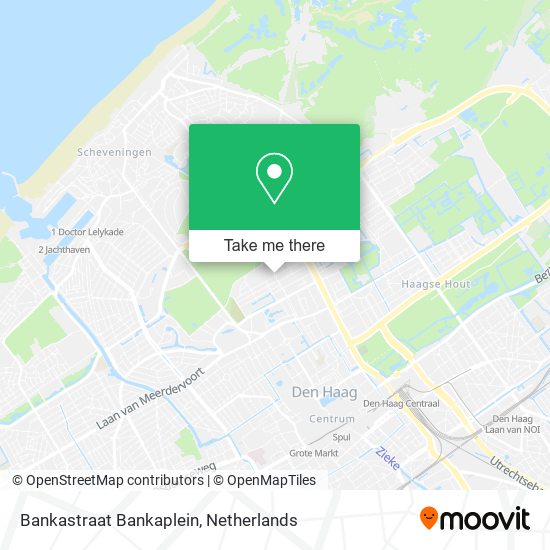 Bankastraat Bankaplein map