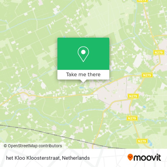 het Kloo Kloosterstraat map