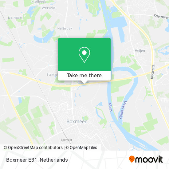 Boxmeer E31 map