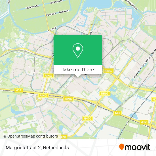 Margrietstraat 2 map