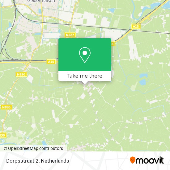 Dorpsstraat 2 map