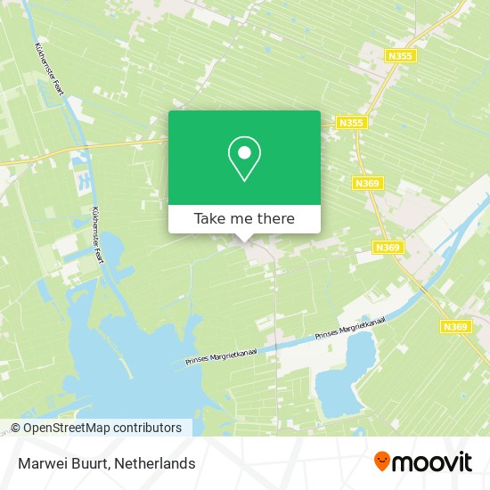 Marwei Buurt map