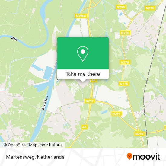 Martensweg map