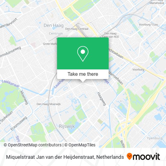 Miquelstraat Jan van der Heijdenstraat map
