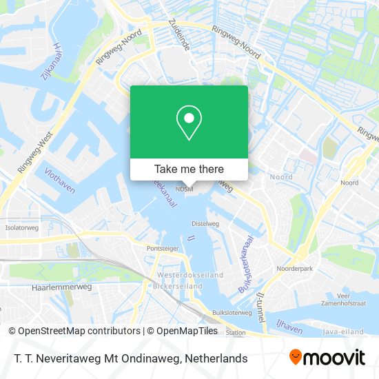 T. T. Neveritaweg Mt Ondinaweg map