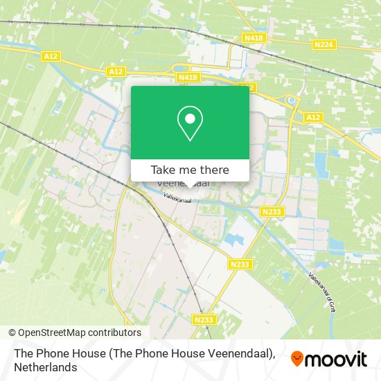 The Phone House map