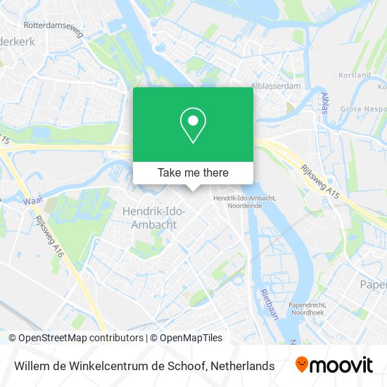 Willem de Winkelcentrum de Schoof map