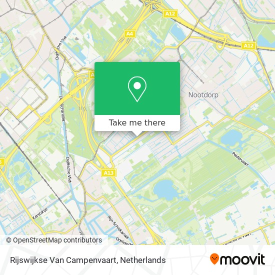 Rijswijkse Van Campenvaart map