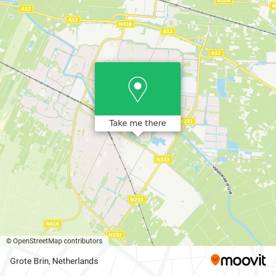 Grote Brin map