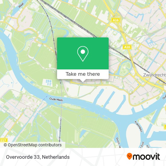 Overvoorde 33 Karte