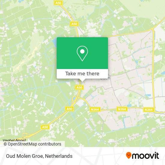 Oud Molen Groe map