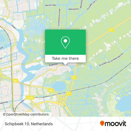 Schipbeek 10 map