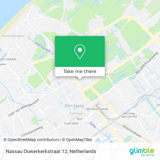 Nassau Ouwerkerkstraat 12 Karte