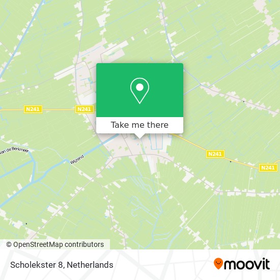 Scholekster 8 map