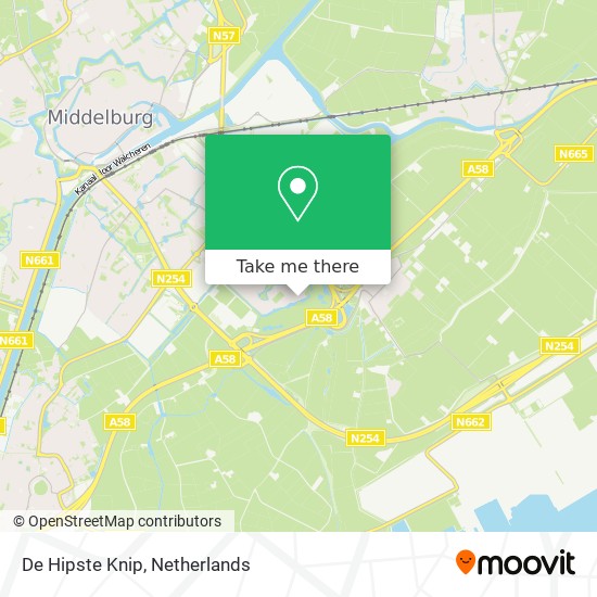 De Hipste Knip map